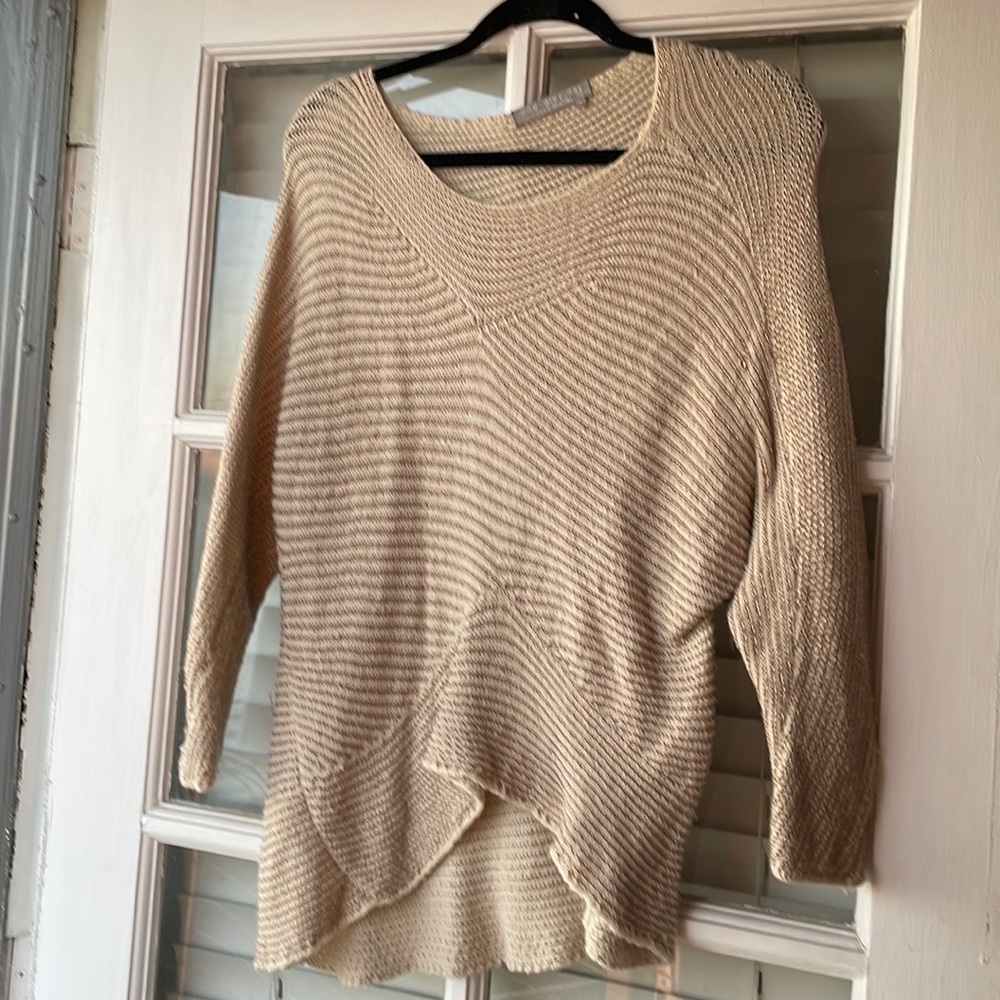 one grey day chain link sweater